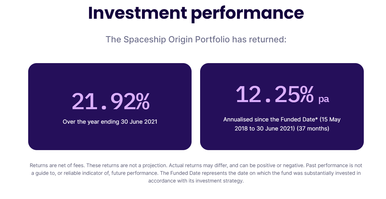 Spaceship Voyager Performance